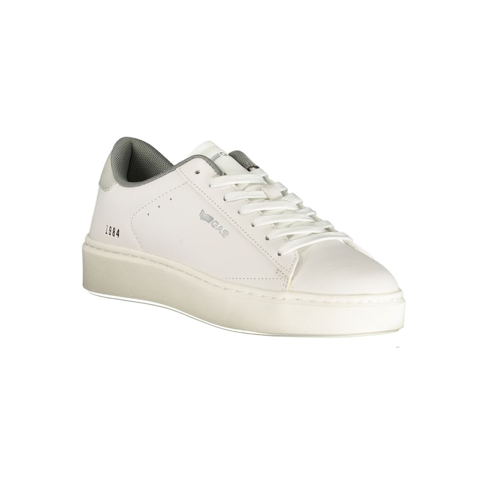 Gas Bianco Polyurethan Damen Sneaker