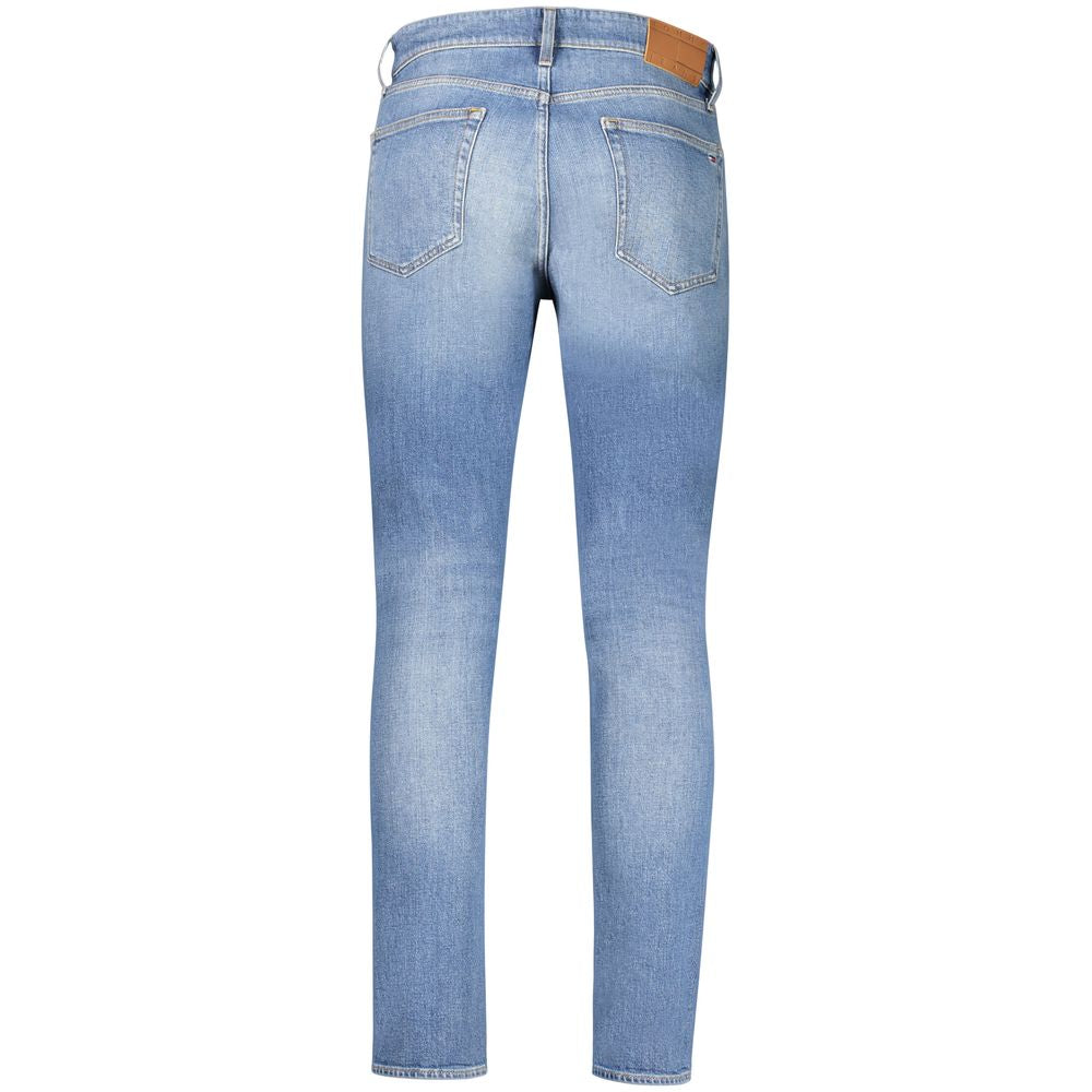 Tommy Hilfiger Blauwe Katoenen Herenjeans