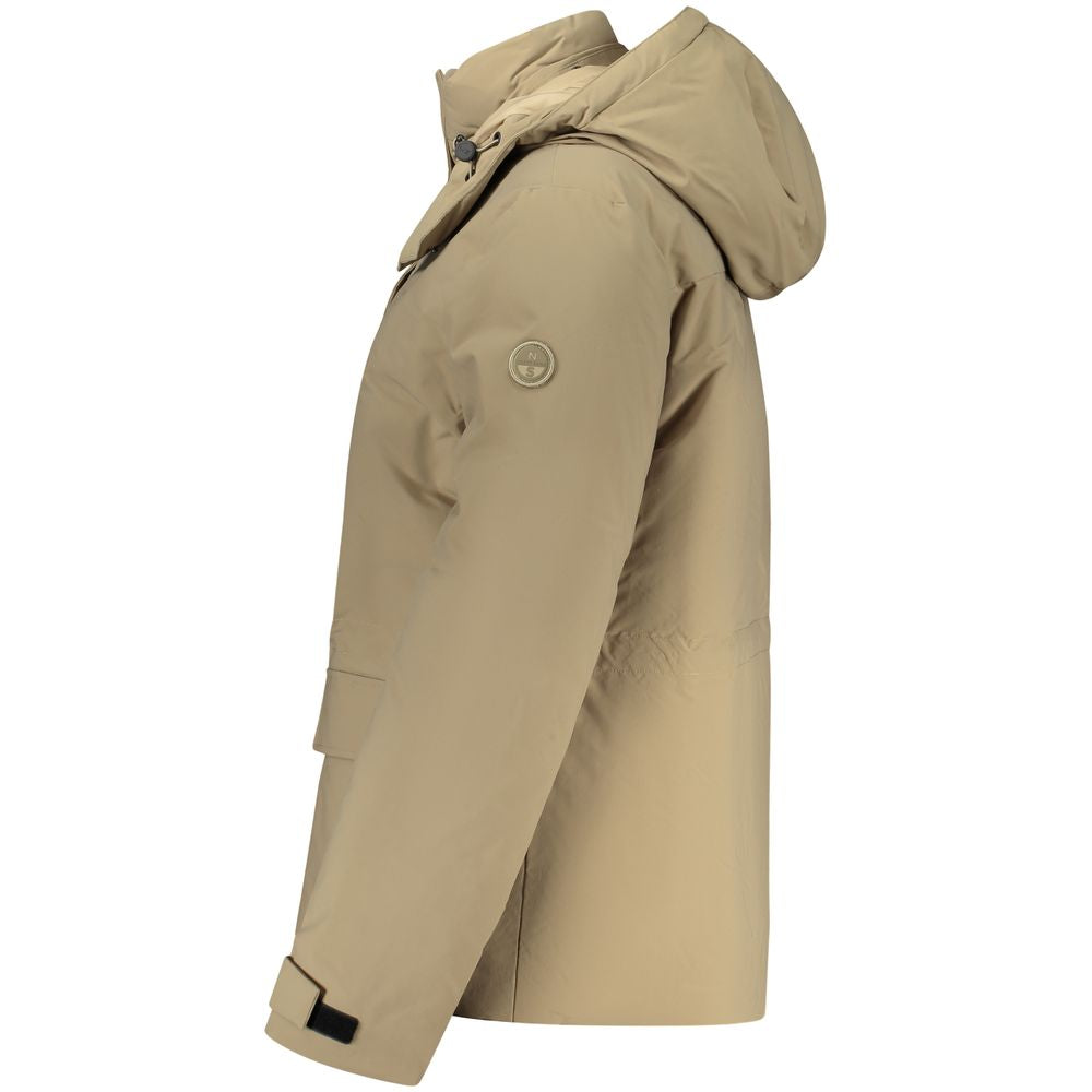 North Sails Marrone Polyester Woman Jacket