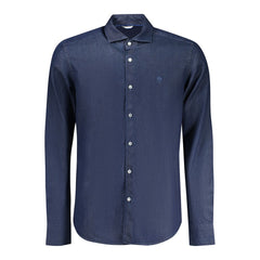 North Sails Blauw Katoenen Herenoverhemd