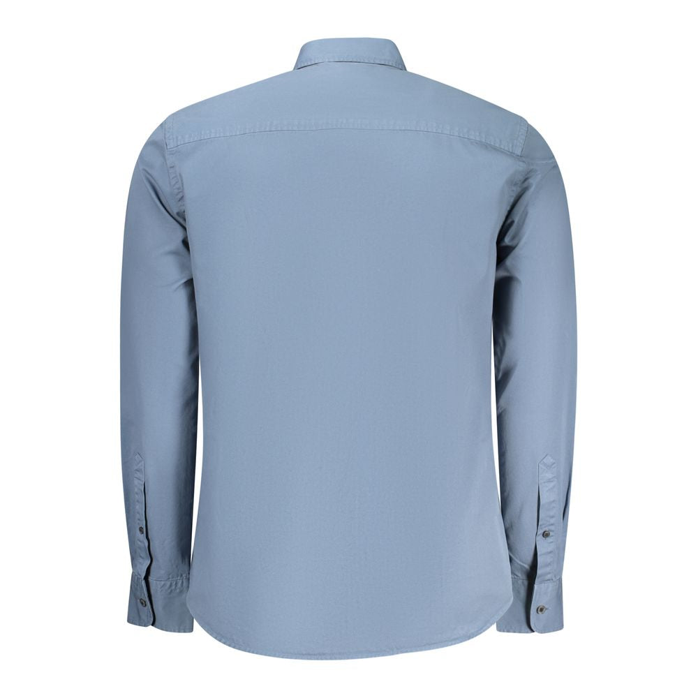 North Sails Blauw Katoenen Heren Overhemd