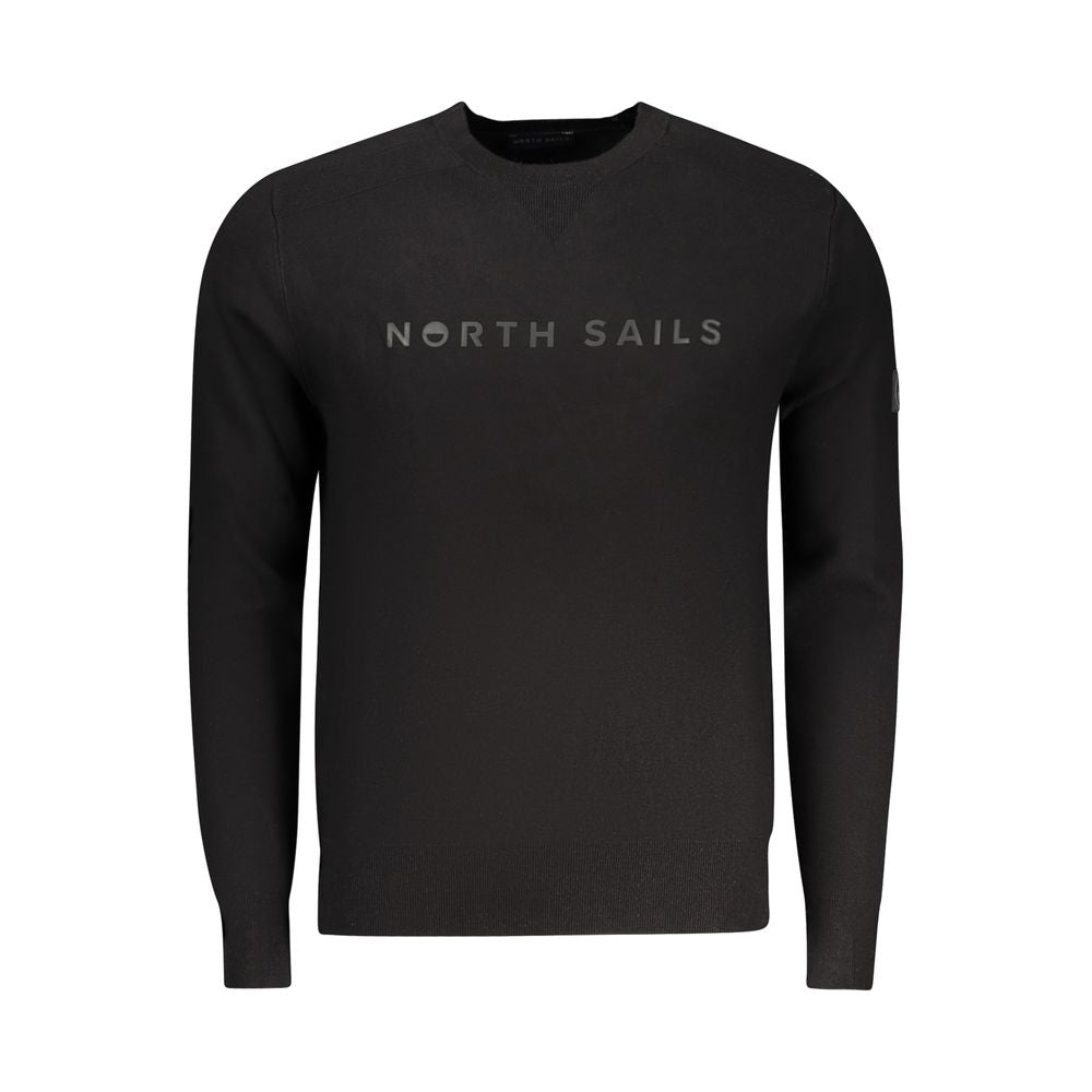 North Sails Schwarzer Viskose Herren Pullover