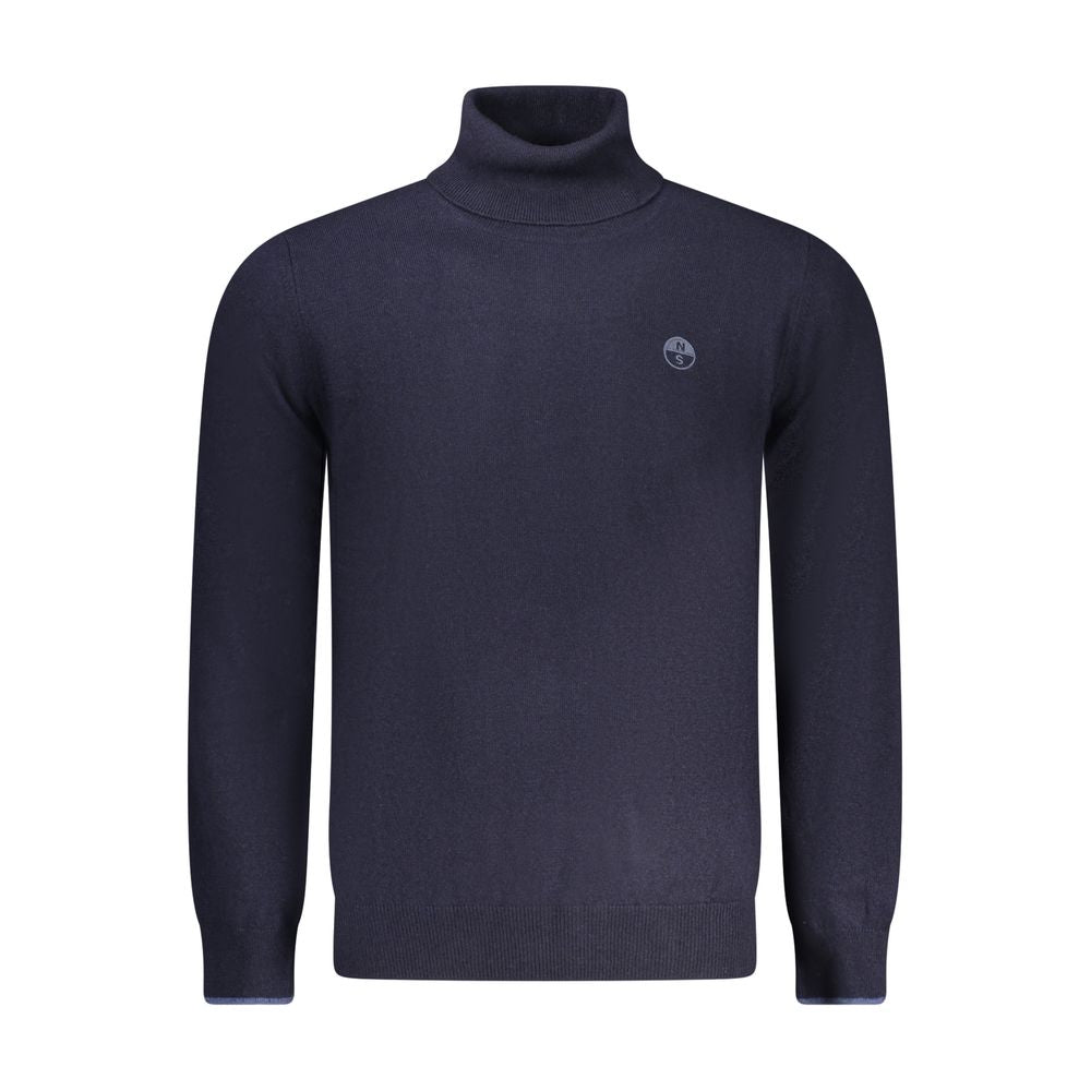 North Sails Blauer Polyamid-Herrenpullover