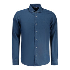 North Sails Blauw Katoenen Heren Overhemd