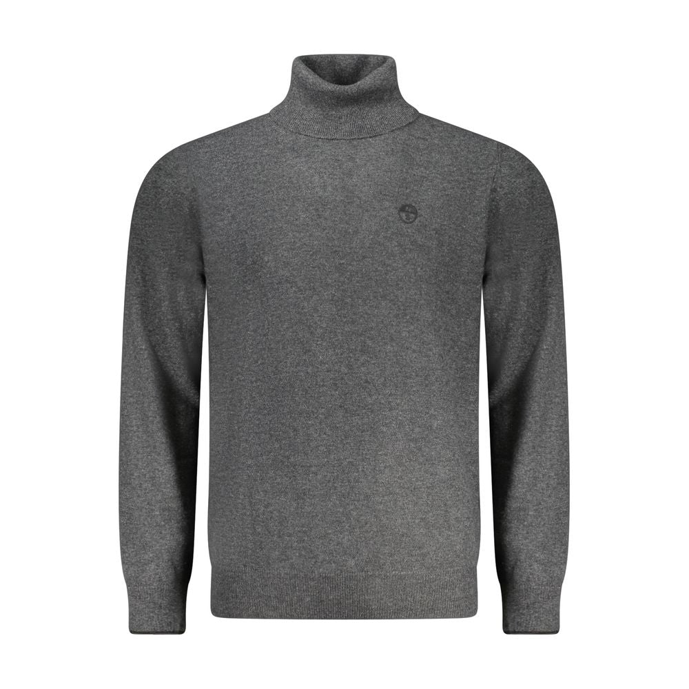 North Sails Grauer Polyamid Herrenpullover