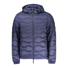 Norwegen 1963 Blaue Polyamid Herrenjacke