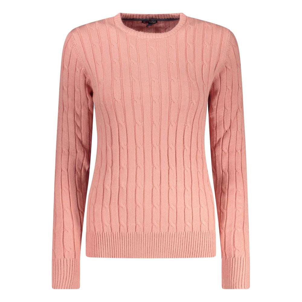 Norwegen 1963 Rosa Viskose Damenpullover