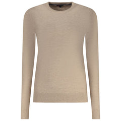 Norwegen 1963 Beige Viskose Damen Pullover