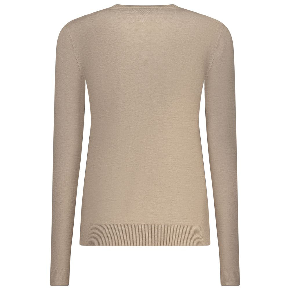Norwegen 1963 Beige Viskose Damen Pullover