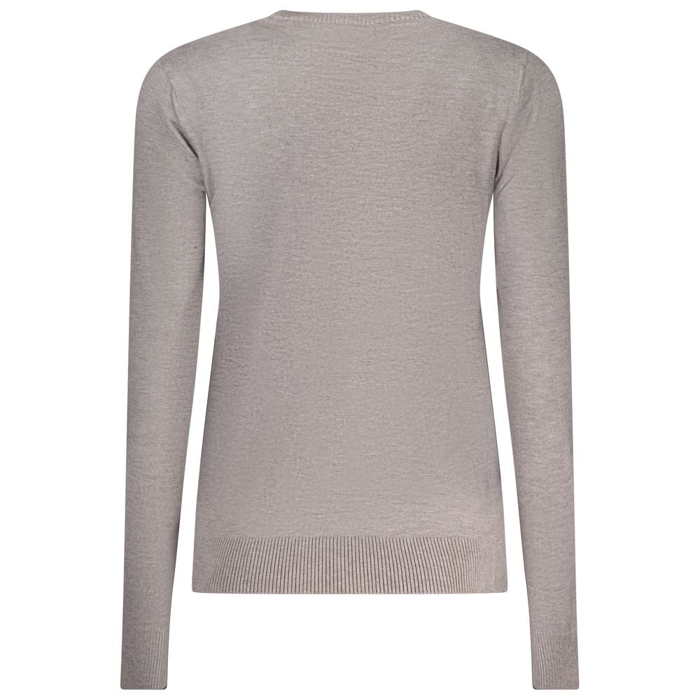 Norway 1963 Grigio Viskose Damen T-Shirt