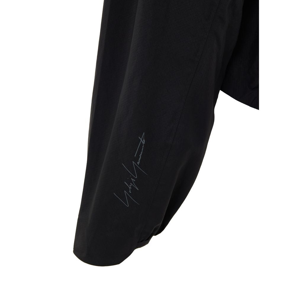 Y-3 Schwarze Polyamid-Shell-Jacke