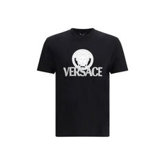 Versace zwart katoenen T-shirt