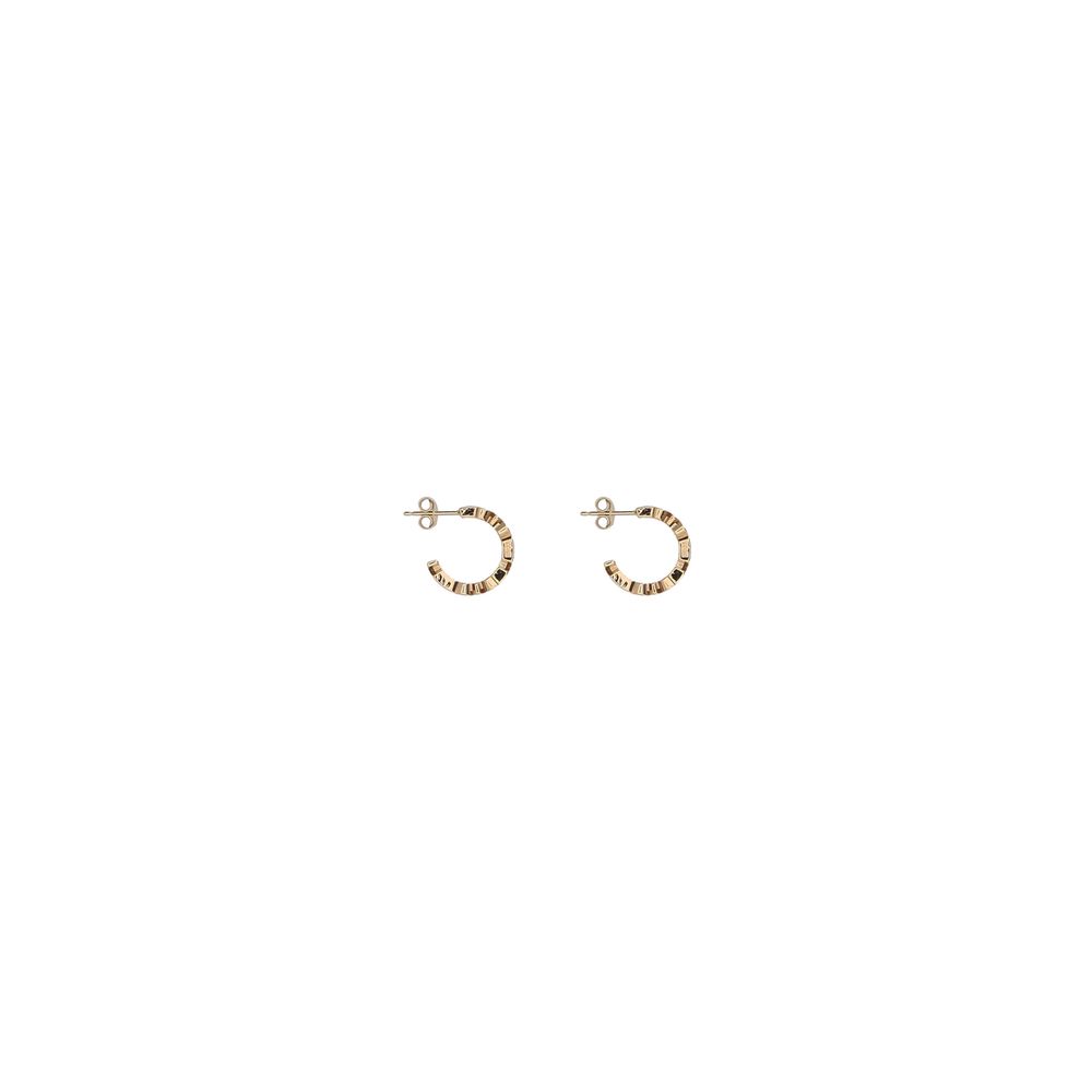 Versace Gold Messing Ohrringe