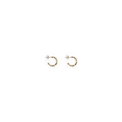 Versace Gold Messing Ohrringe