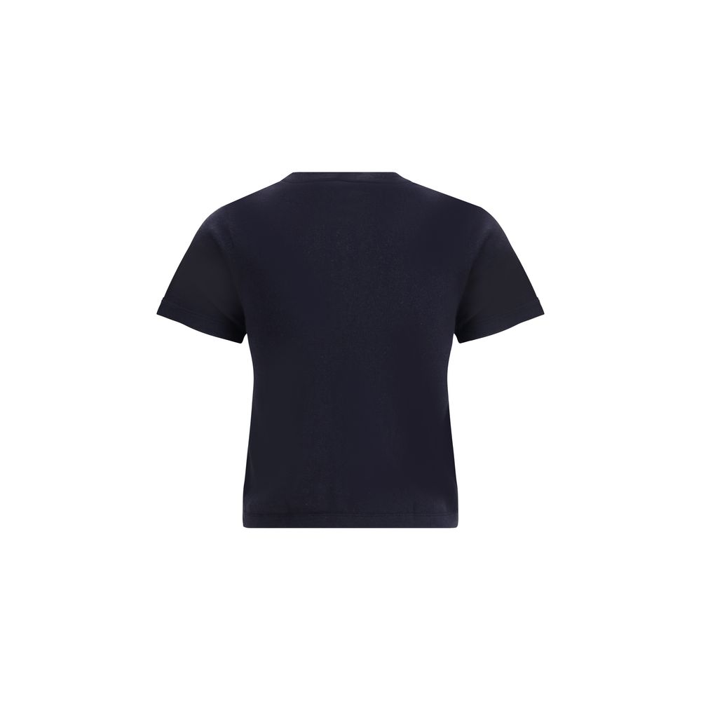 Extreme Cashmere blaues Baumwoll-T-Shirt