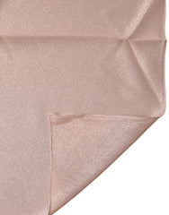 Dolce & Gabbana Hellrosa Seidenmischung Quadratischer Foulard 87,5 cm x 86,5 cm Schal