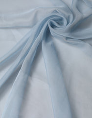 Dolce & Gabbana Hellblauer Seidenstola Halstuch Schal 200cm x 130cm
