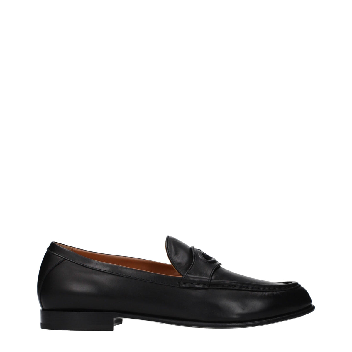 Valentino Garavani Zwarte Leren Instaploafers