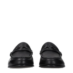 Valentino Garavani Zwarte Leren Instaploafers