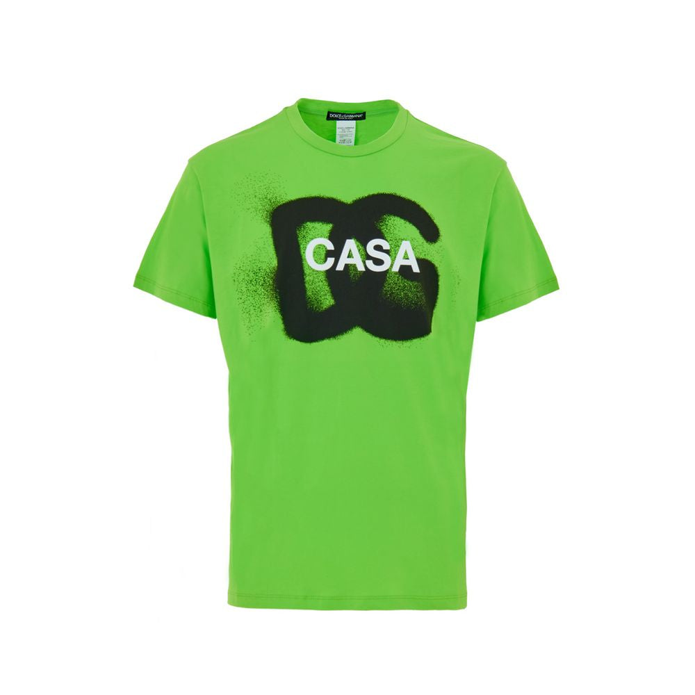 Dolce & Gabbana Grüne Sportbekleidung aus Baumwolle