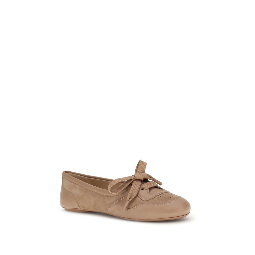 Gianvito Rossi Multicolor Kalfsleer Bos Taurus Ballerinas