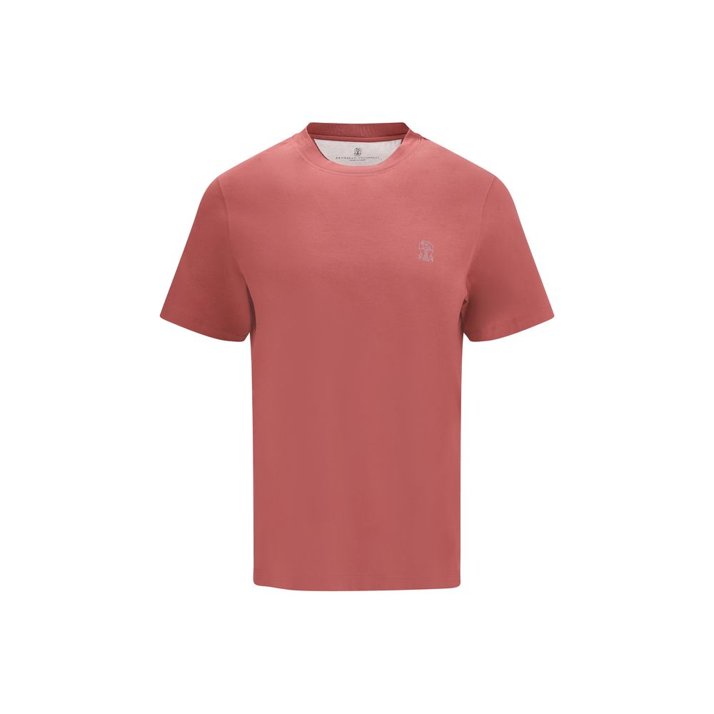 Brunello Cucinelli Mehrfarbiges Baumwoll-T-Shirt