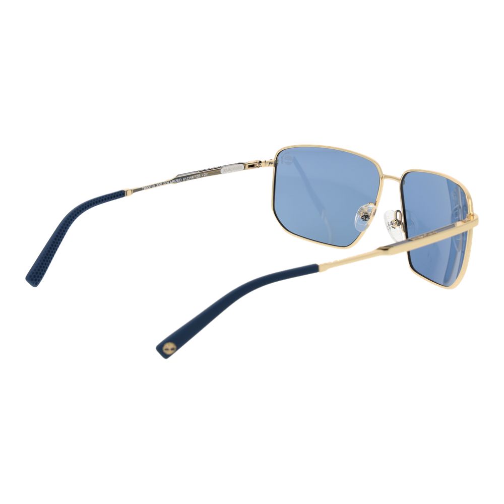 Timberland Sonnenbrille aus goldenem Metall