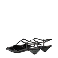 Prada Sandalen aus grauem Leder