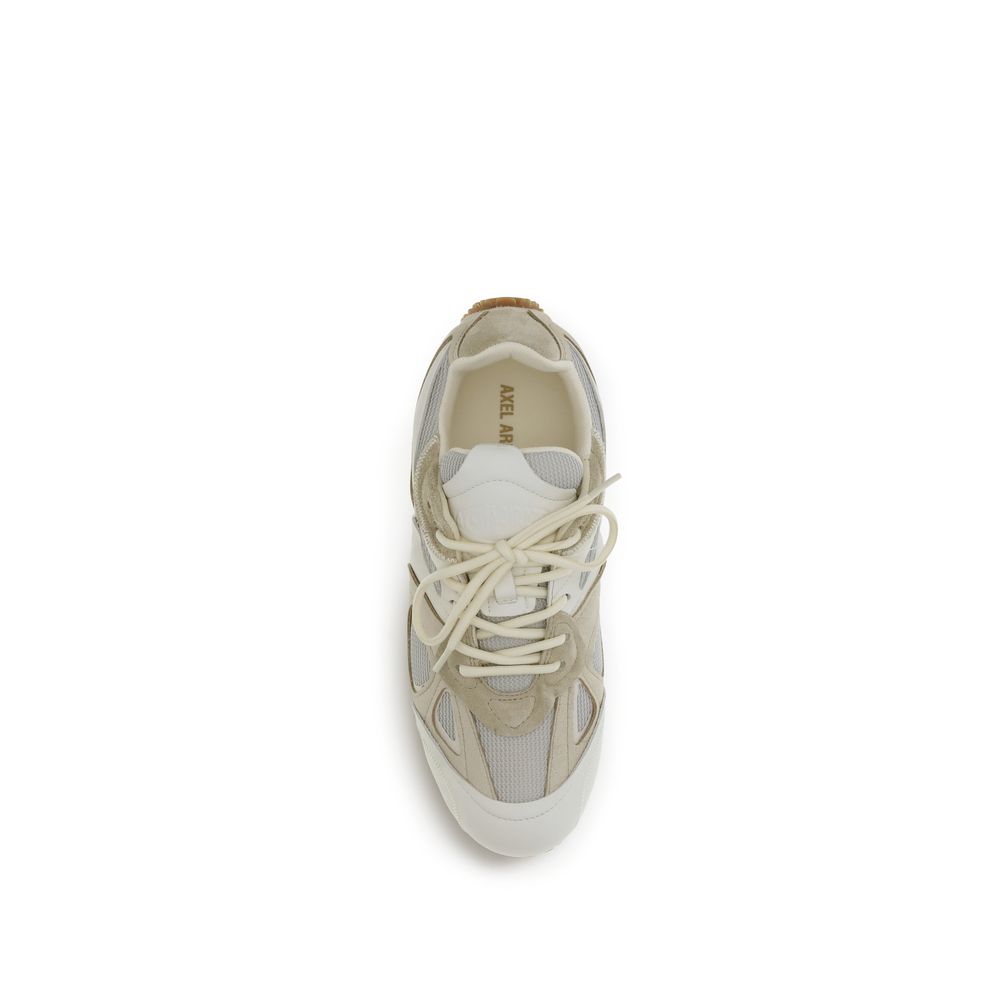 Axel Arigato Beige Kalbsleder Bos Taurus Low-Top-Sneaker