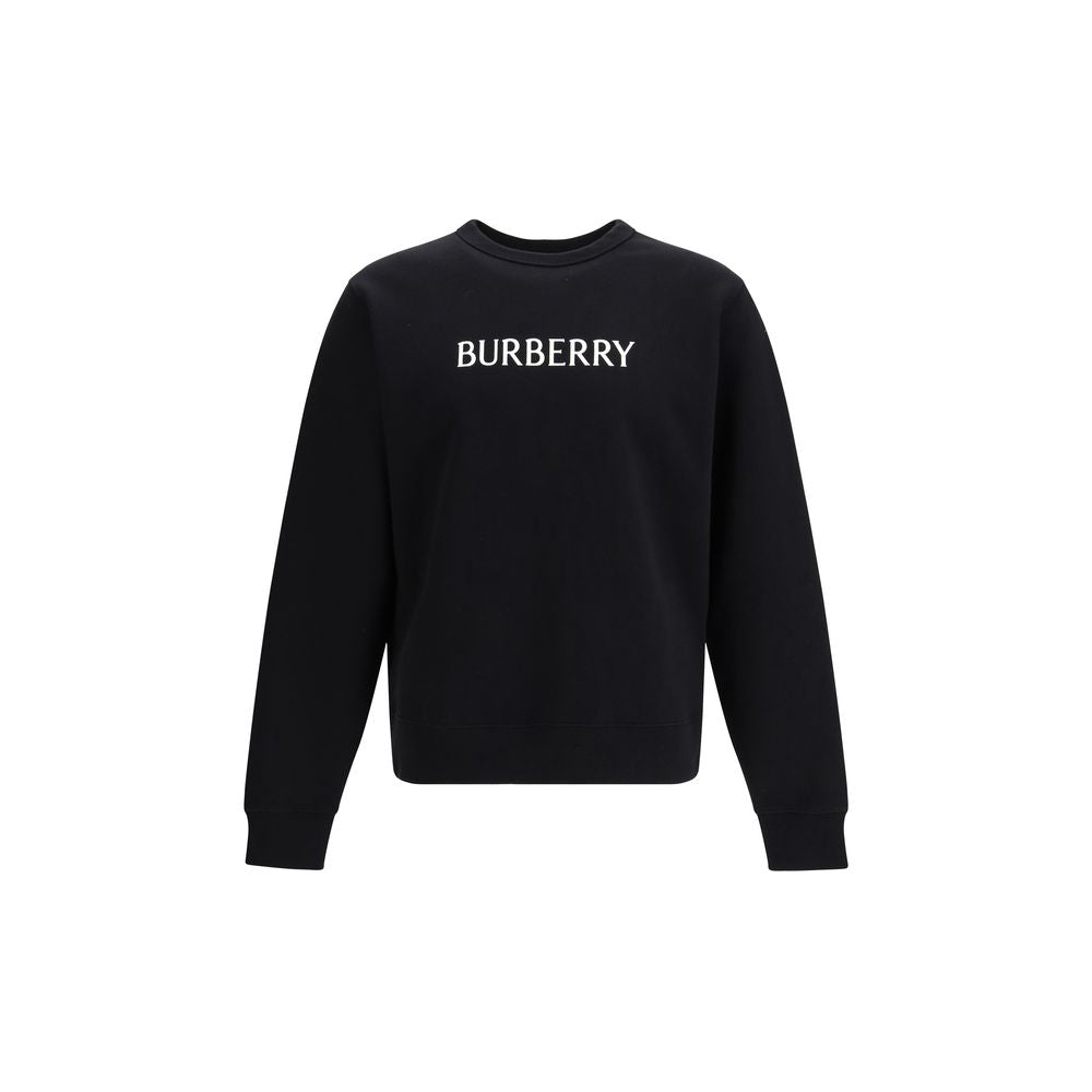 Burberry Schwarzes Baumwoll-Sweatshirt