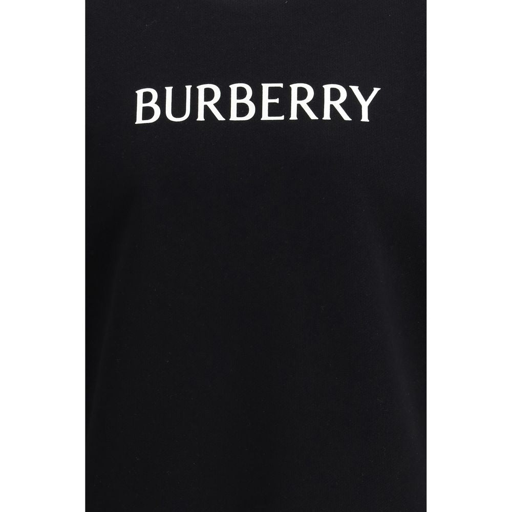 Burberry Schwarzes Baumwoll-Sweatshirt