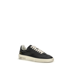 Dsquared² Zwarte Kalfslederen Bos Taurus Lage Sneakers