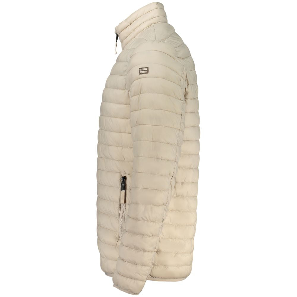 Norwegen 1963 Beige Polyamid Herrenjacke
