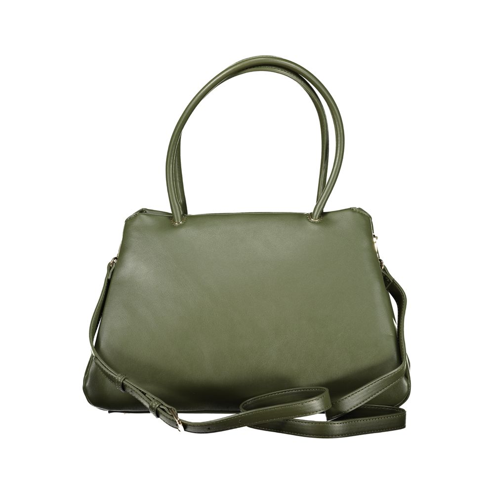 Mario Valentino Verde Polyurethan Damenhandtasche