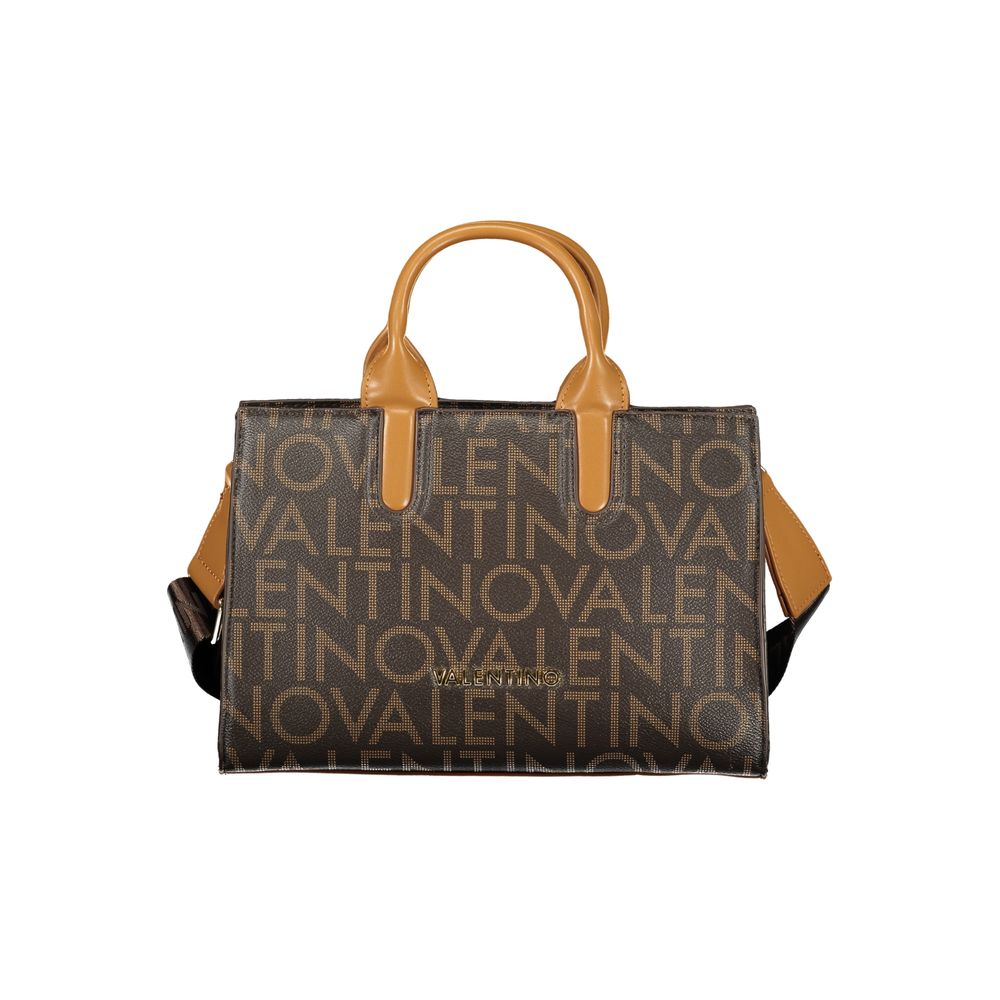 Mario Valentino Marrone Polyurethan Damenhandtasche
