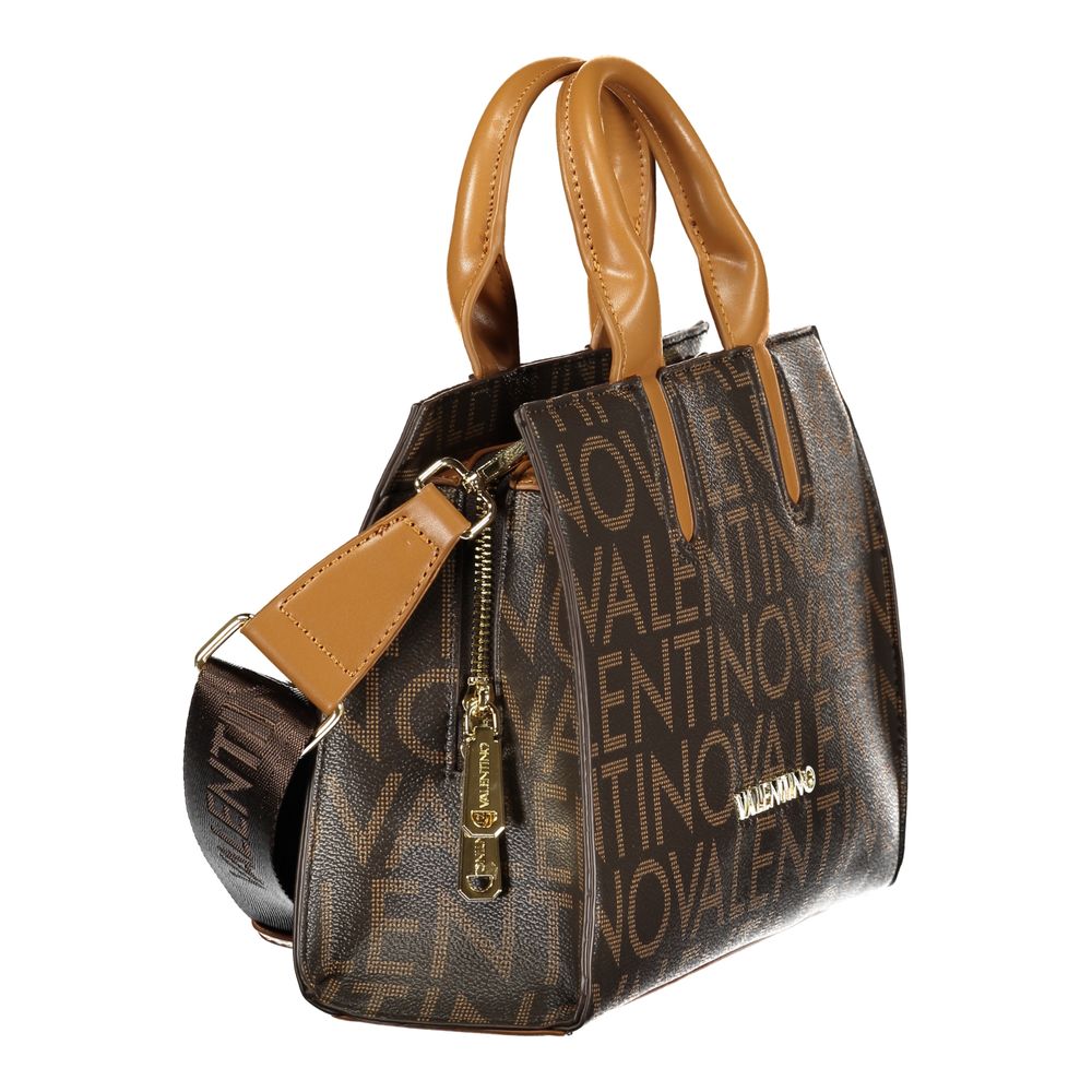 Mario Valentino Marrone Polyurethan Damenhandtasche