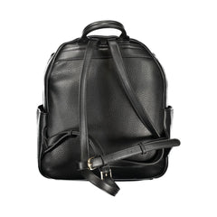 Mario Valentino Nero Polyurethane Women's Backpack