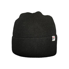 Fila Black Polyacrylic Men Cap
