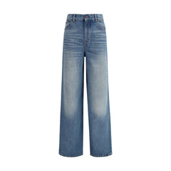 Chloé Jeans aus blauem Baumwoll-Denim