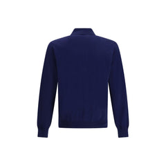 Tom Ford Blaues Baumwoll-Polohemd