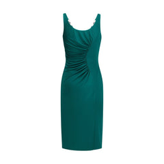 Versace Bicolor Viscose Casual Dress