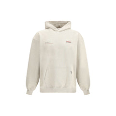 Stellen Sie beiges Baumwoll-Sweatshirt dar