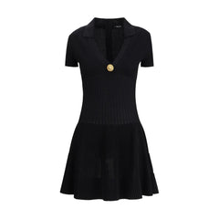 Balmain Zwarte Casual Jurk van Viscose