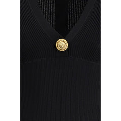 Balmain Zwarte Casual Jurk van Viscose